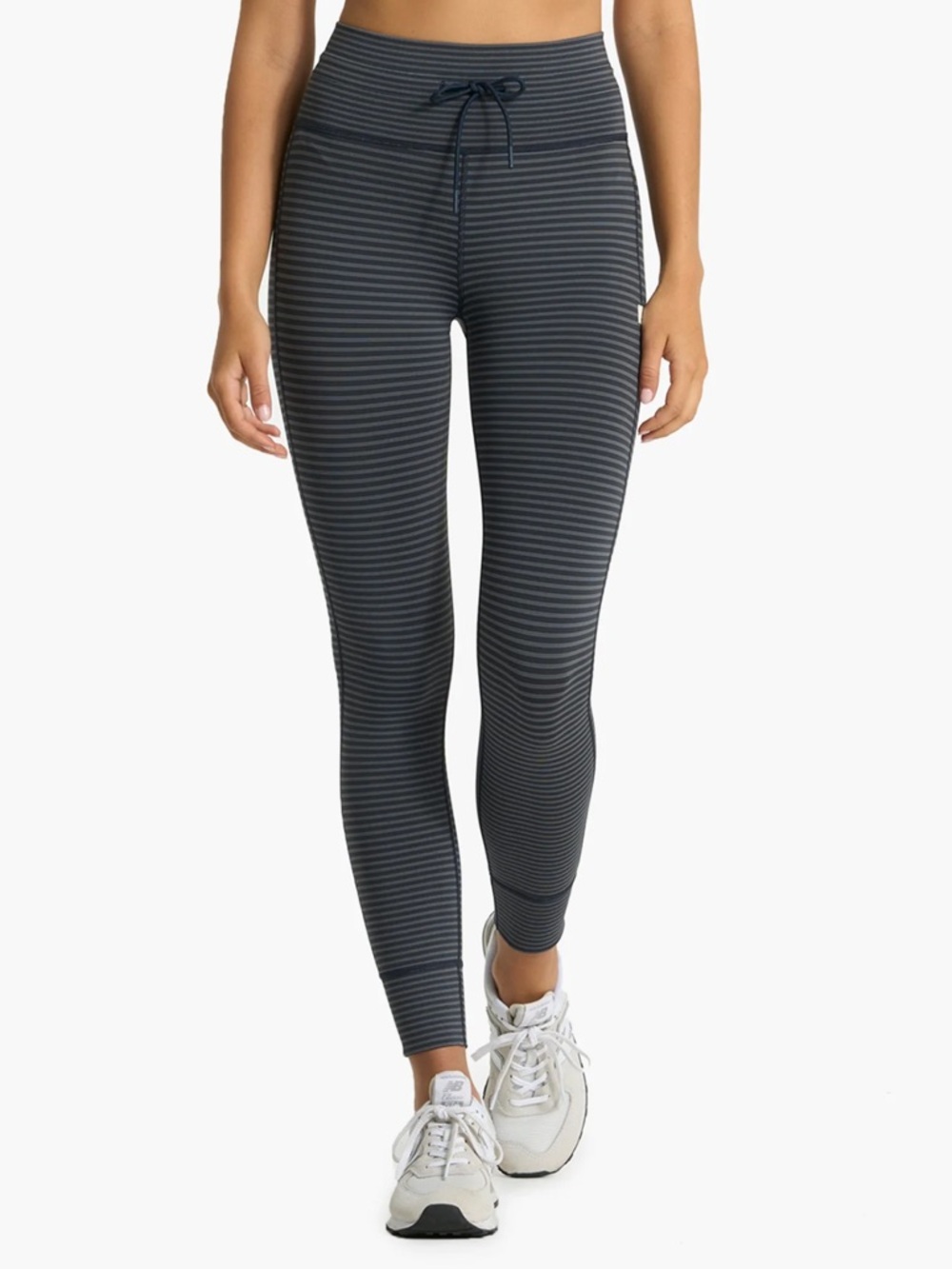 Vuori Stripe Daily Leggings in Ink Stripe